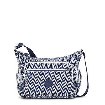 Kipling Gabbie Small Printed Crossbody Táska Szürke | HU 1146CT